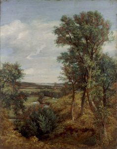 Fig 2. John Constable, Dedham Vale from the Combs, 1802, V&A