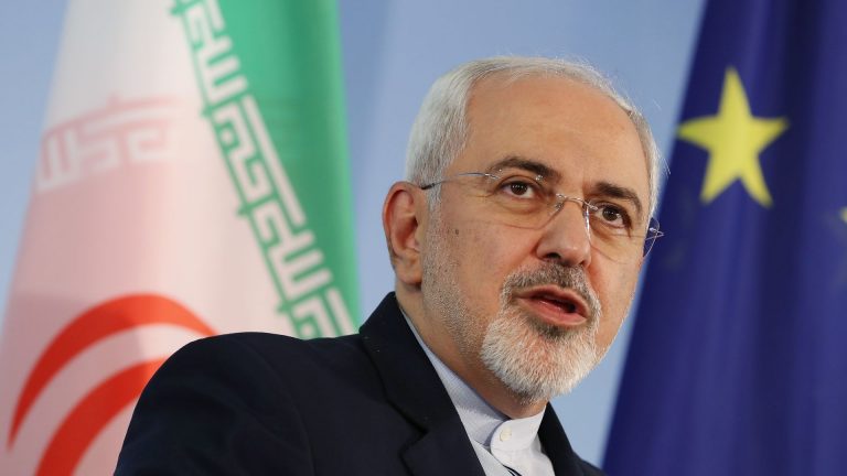 Ministrul iranian de Externe, Mohammad Javad Zarif, la summit-ul G7