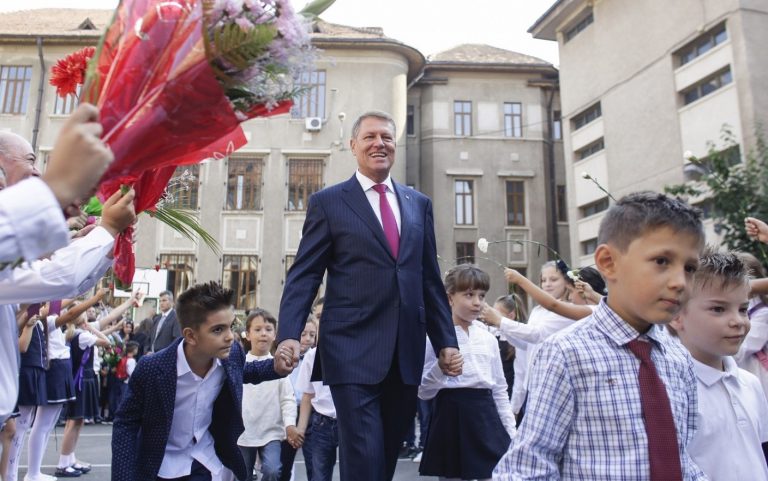 Klaus Iohannis: Copiii sunt cei care resimt efectele negative ale corupției