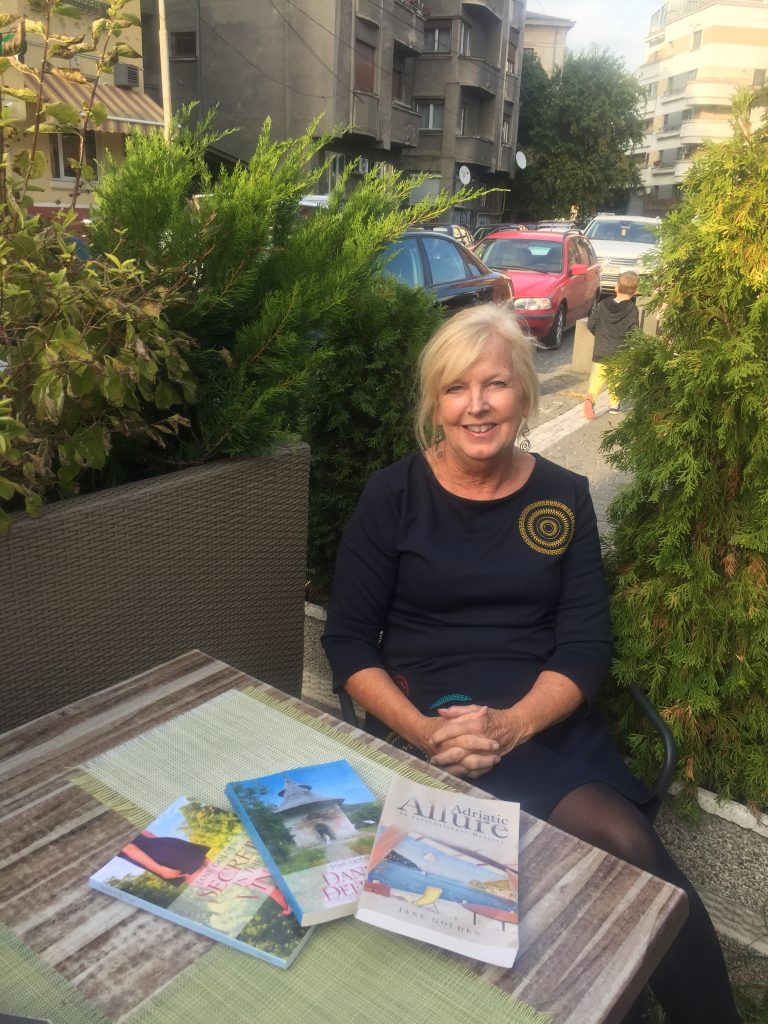 American writer turns her love of Romania into three thrillers