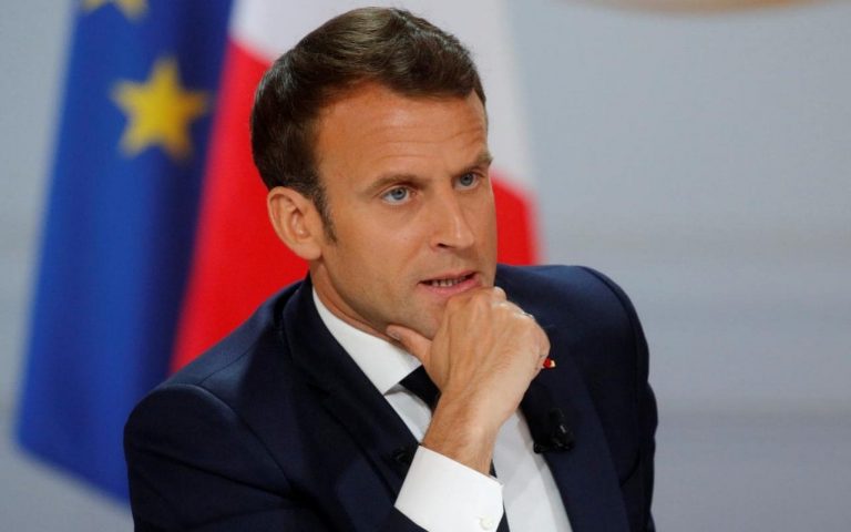 Macron propune „crearea unei coaliţii internaţionale” împotriva Hamas şi cere „relansarea” procesului de pace