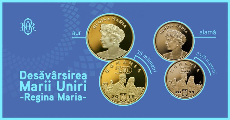 Romania issues new collector’s coin to celebrate Queen Marie, 1918 reunification