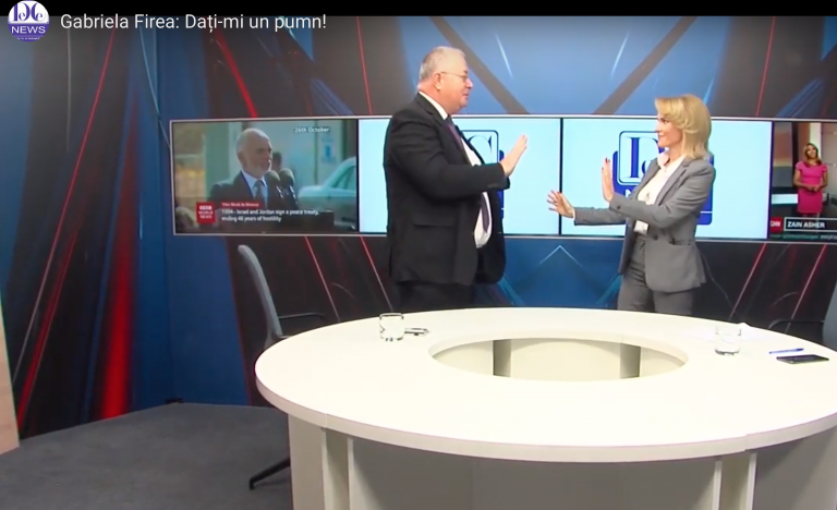 Gabriela Firea, scenă șocantă: „Dați-mi un pumn! Băteți-mă, scoateți o ghioagă, dați-mi în cap, făceți-mi ceva!”