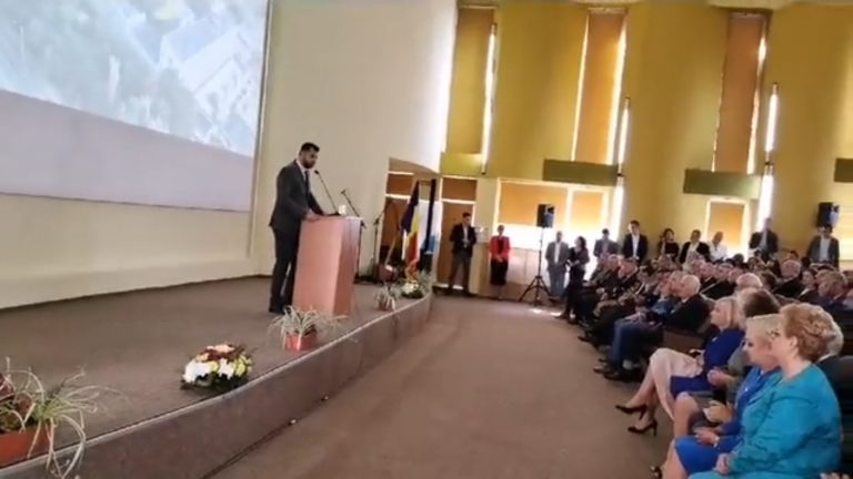 Primarul Ploieștiului, discurs acid cu Viorica Dăncilă de față: Avem nevoie de competență și meritocrație