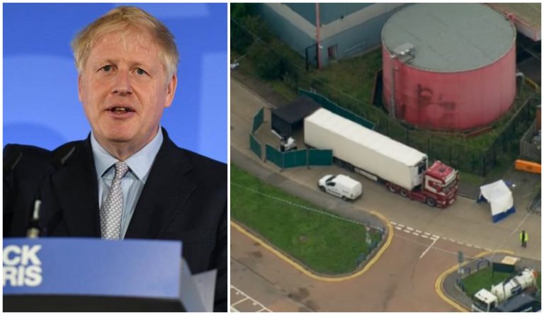 Camionul cu 39 de cadavre. Reacția lui Boris Johnson: „Sunt îngrozit”