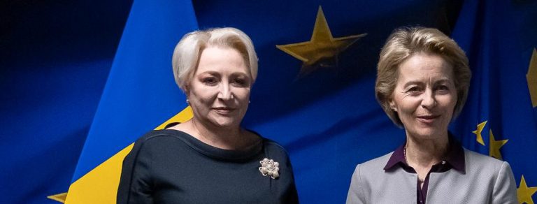 Ursula von der Leyen i-a cerut Vioricăi Dăncilă să discute cu președintele Iohannis despre propunerea de comisar european