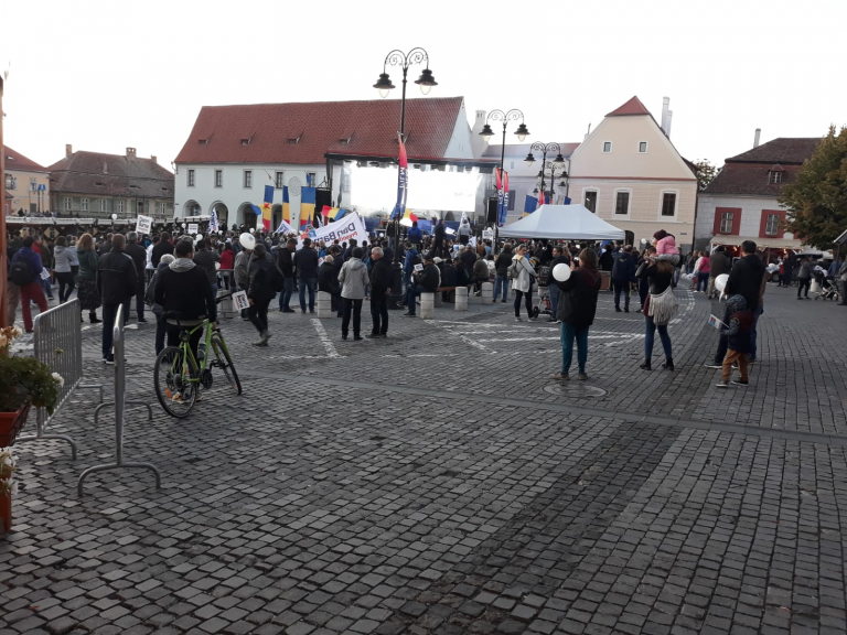 Dan Barna și-a lansat candidatura la Sibiu, în prezența simpatizanților sosiți din toată țara