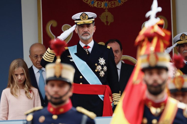 FOTO Spania a celebrat Ziua Națională cu o paradă grandioasă la Madrid