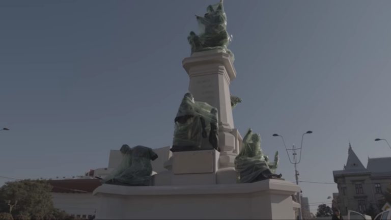 Urmașa Brătienilor, umilită de Primăria București la inagurarea statuii strămoșului ei