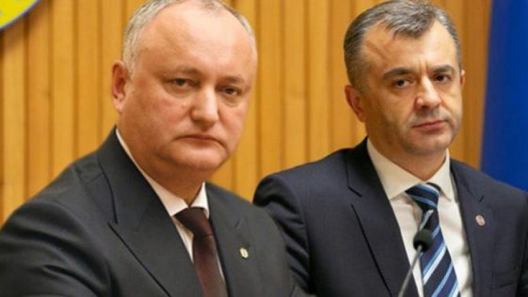 Guvernul lui Dodon, învestit la Chișinău