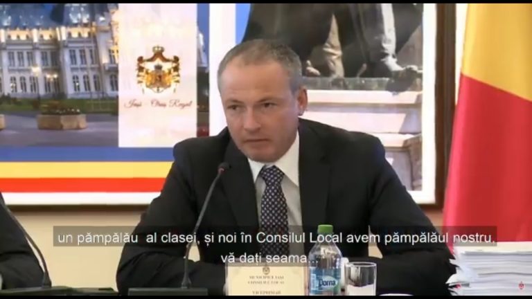 Cum vorbește viceprimarul PSD din Iași cu un consilier PNL: Acest agarici, pămpălăul nostru