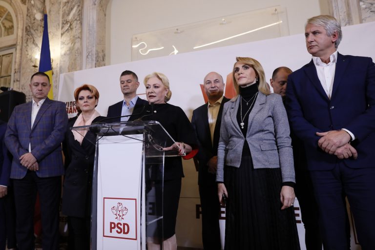 Social Democrat leader Viorica Dancila dramatically quits during six-hour stormy meeting after major loss in presidential election (update 2)
