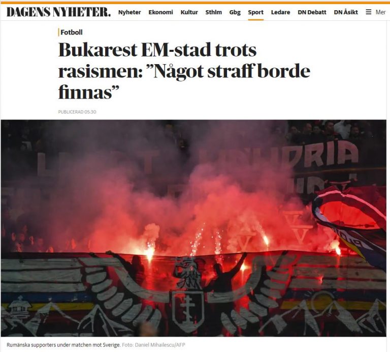 Ce a scris presa din Suedia despre meciul cu România