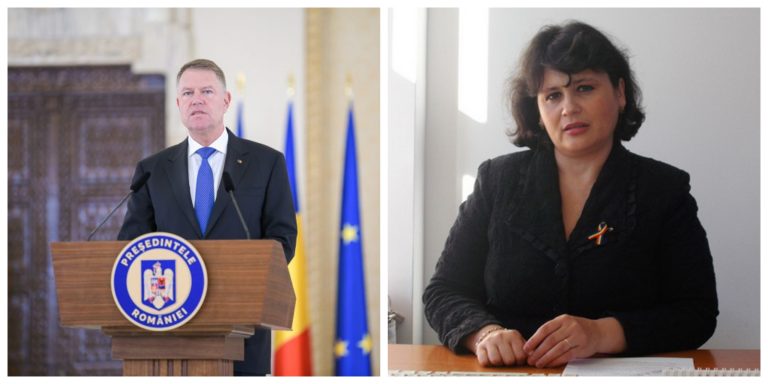 Schimb tăios de replici între Klaus Iohannis şi judecătoarea Gabriela Baltag