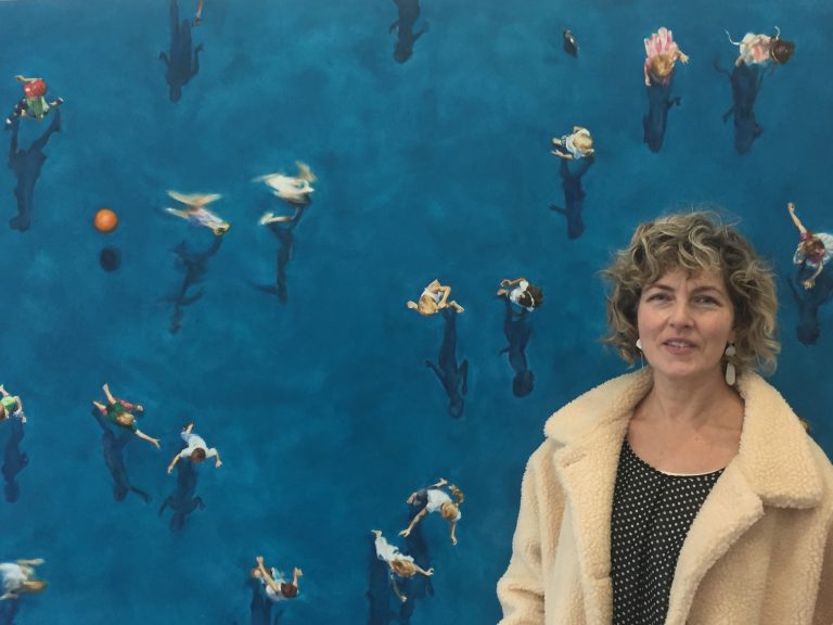 View from above: Canadian painter Suzanne Shortt turns Chinese dog groomers and nude British joggers into aerial view art