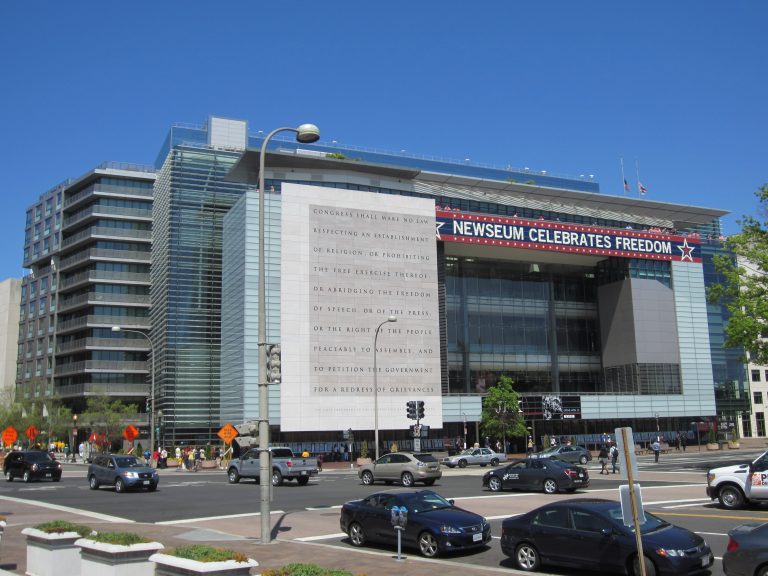 Newseum, muzeul din Washington dedicat presei, îşi închide porţile