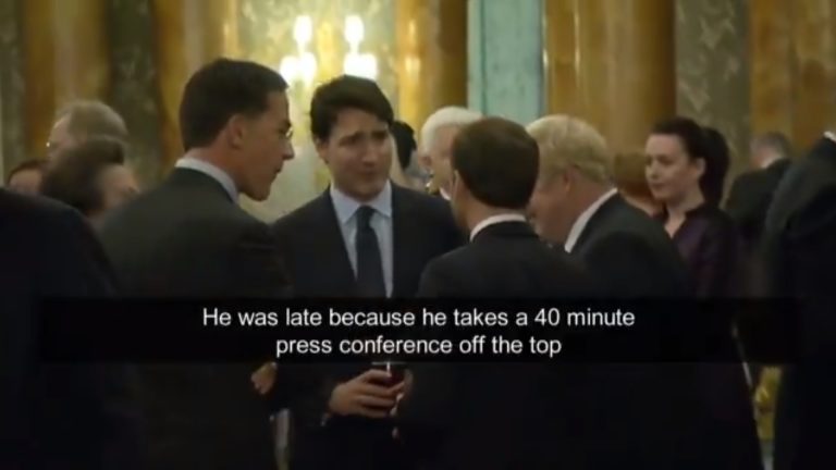 VIDEO | Din ciclul „bărbații nu bârfesc”: Trudeau, Macron şi Johnson, surprinşi ironizându-l pe Trump