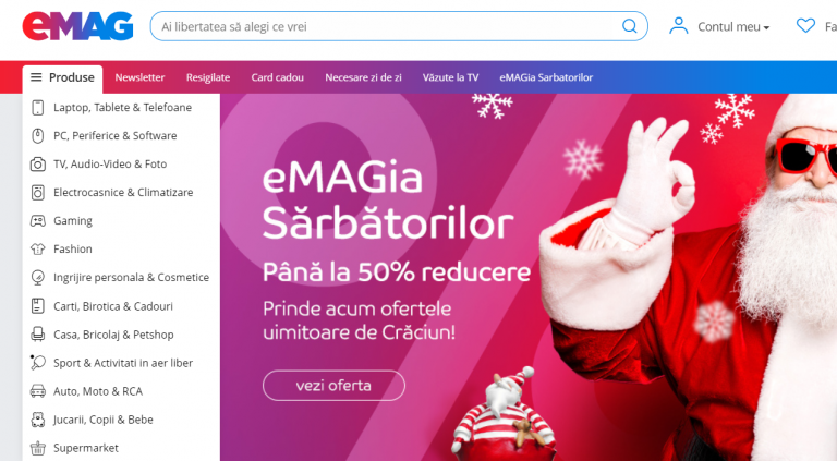 Ce au căutat românii pe eMAG în 2019: „pulover urât de Crăciun”, „pulane” sau „cât costă un intendan suici”