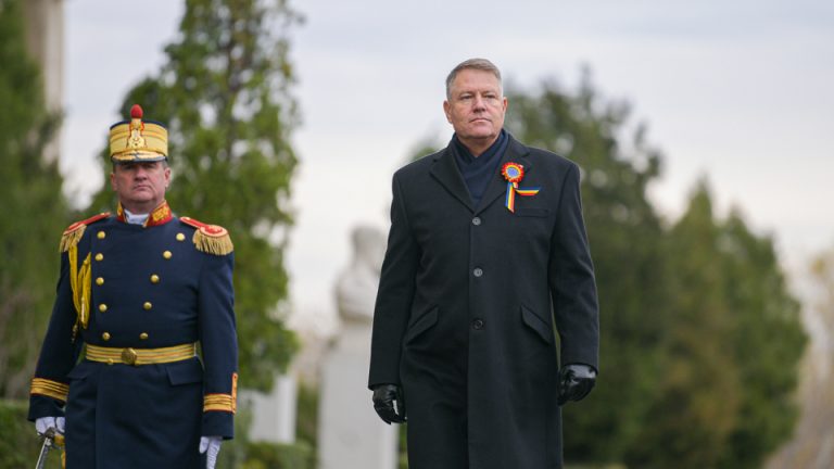 Mesajul lui Iohannis, la ceremonia de învestire în funcţie a Şefului Statului Major al Apărării