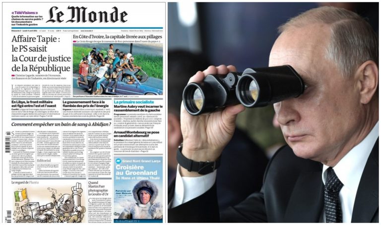 Rusia acuză Le Monde de „propagandă”, după publicarea unei anchete despre un cuib de spioni ruși specializați în asasinate