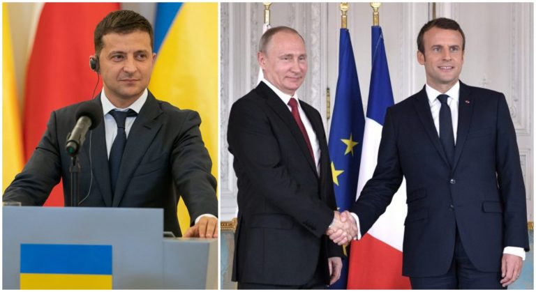 Macron, cu frica de eșec suflându-i în ceafă. Putin și Zelenski se întâlnesc astăzi la Paris