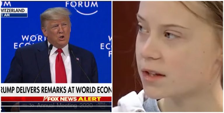 Trump, la Davos, săgeți către Greta Thunberg. A condamnat „profeții pesimiști” ai schimbărilor climatice și „predicțiile apocaliptice”