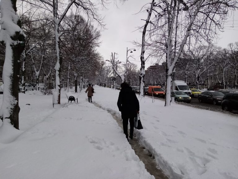 Coduri galben și portocaliu. Se întorc ninsorile viscolite: zonele vizate