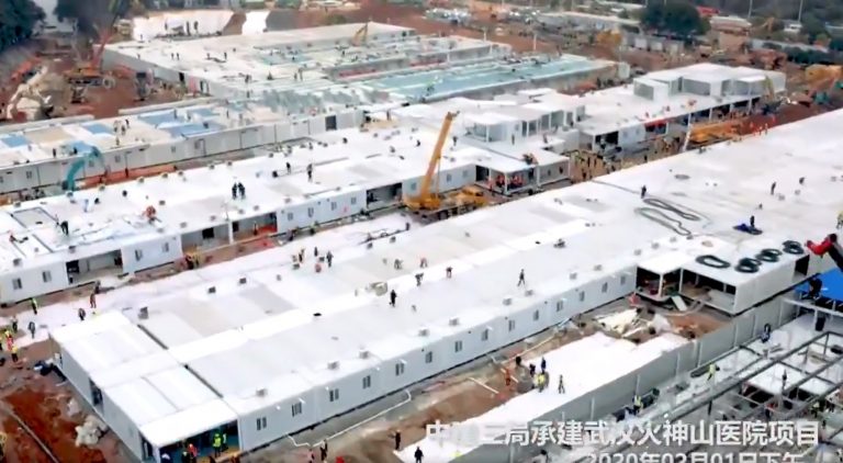 VIDEO | Spitalul contracronometru din Wuhan, 99% finalizat. Ce capacitate are unitatea
