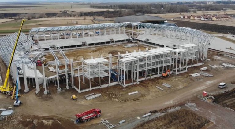 VIDEO | Cum arată stadionul care se construiește la Sf. Gheorghe cu bani de la guvernul Ungariei