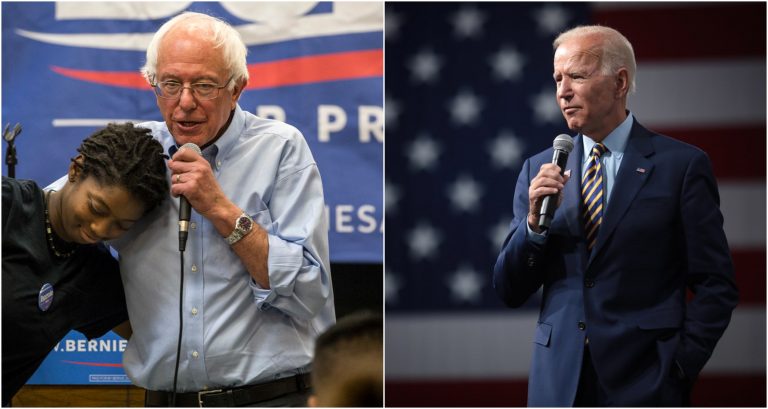 Lupta strânsă la democrați pentru Casa Albă. Biden, susținut de afro-americani, ia avans în fața socialistului Sanders, susținut de latino-americani