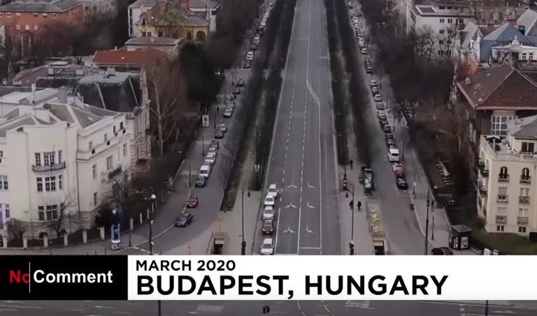 VIDEO DRONĂ | Mari orașe ale lumii au devenit adevărate zone crepusculare