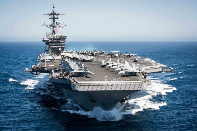 Situație pe muchie de cuțit, din cauza coronavirusului, pe un portavion nuclear american
