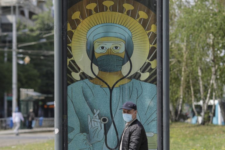 Romanian Orthodox Church condemns posters of doctors as saints. ‘A blasphemous act’