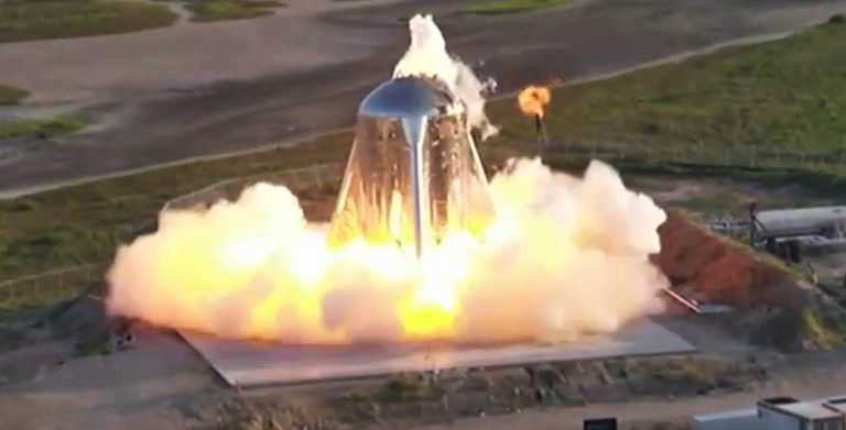 VIDEO | Nava „Starship” a SpaceX a explodat în timpul unui test
