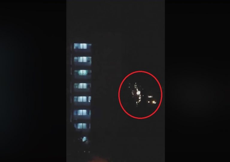 VIDEO. Artificii în București la ieșirea din starea de urgență