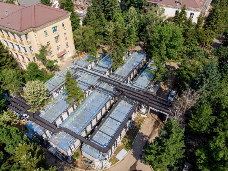 Romanian hospital built from private donations to treat Covid-19 patients completed