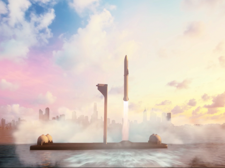 VIDEO | Compania lui Elon Musk construiește ”porturi plutitoare” pentru transporturi hipersonice pe Pământ, dar și pentru viitoarele misiuni pe Marte