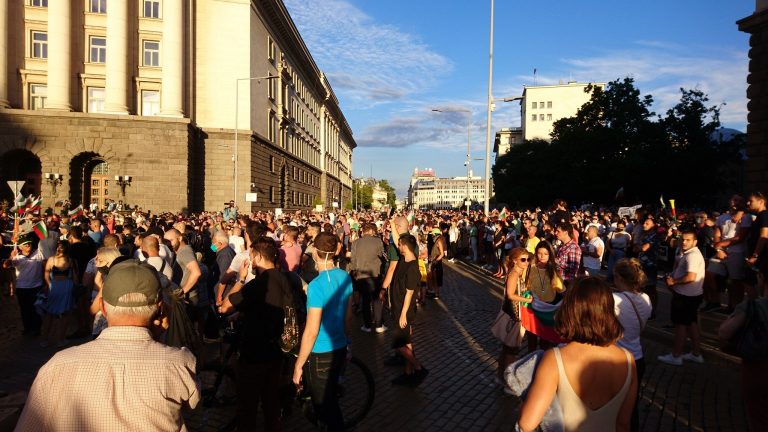 Proteste anti-Borisov în Bulgaria. Totul sub atenta supraveghere a Administrației Prezidențiale
