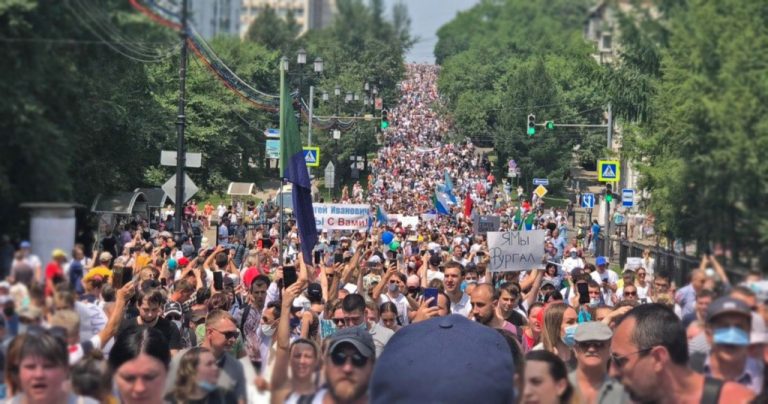 „Factorul Furgal”. Manifestaţiile anti-Kremlin zguduie Extremul Orient rus