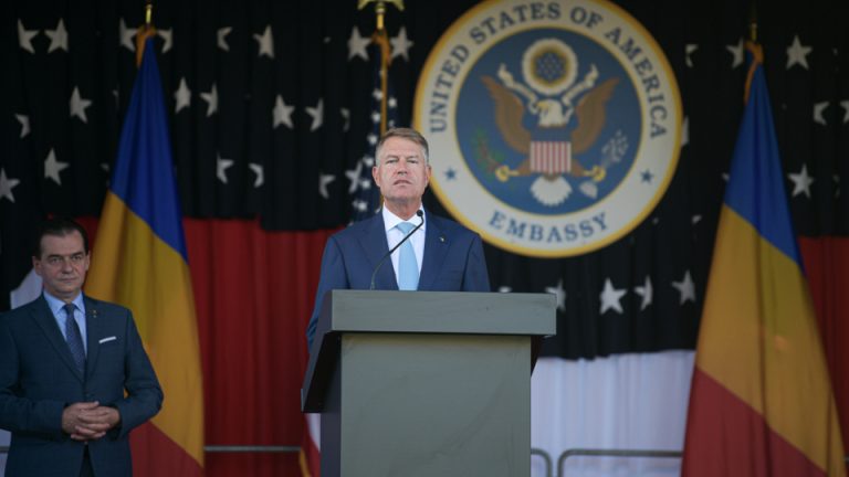 VIDEO | Președintele Klaus Iohannis, cu ocazia Zilei Independenței: SUA vor avea mereu în România un partener strategic și un prieten ferm