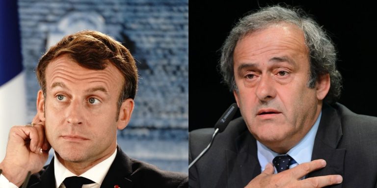 Președintele Franței, Emmanuel Macron, implicat în dosarul de corupție al lui Michel Platini