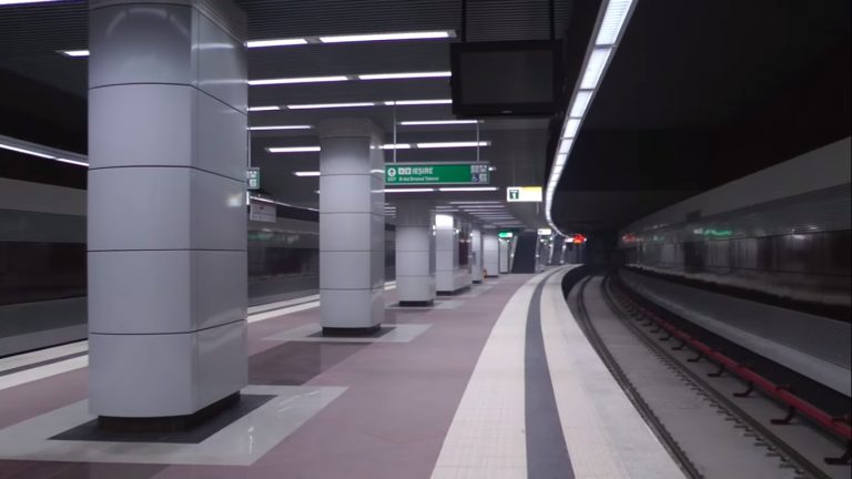 VIDEO | Cum arată staţia de metrou Romancierilor, de pe magistrala Drumul Taberei