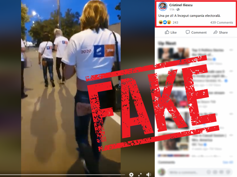 VIDEO | Candidați PSD folosesc „persoane deghizate în reprezentanți ai minorităților sexuale și îmbrăcate cu tricouri false USRPLUS” pentru a distribui pliante