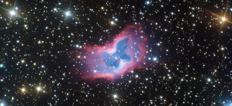 VIDEO | „Fluturele spațial”, un fenomen cosmic rar, aflat la câteva mii de ani-lumină, a fost fotografiat de astronomii europeni