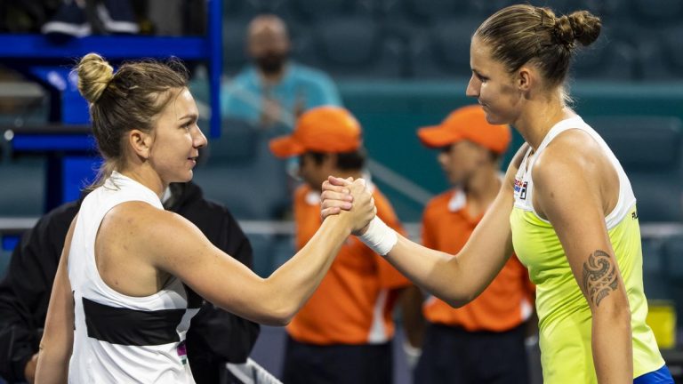 Pliskova, către Halep, după abandonul din finală: Simona, e greu de fiecare dată să joc împotriva ta