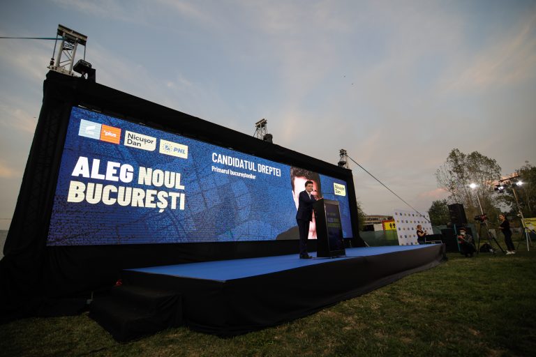 Nicușor Dan: Am votat cu sete. Votul de azi poate fi istoric