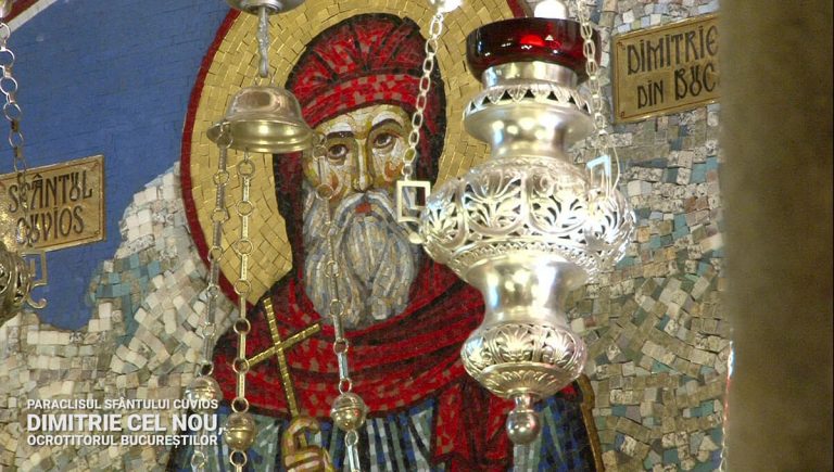 Sfântul Dimitrie cel Nou, ocrotitorul Bucureștilor, sărbătorit la 27 octombrie