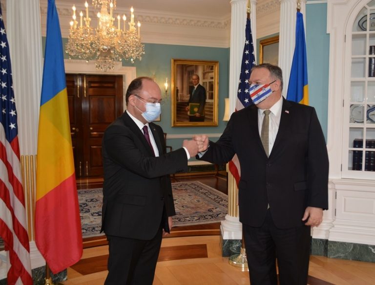 Consultări Aurescu – Pompeo: Parteneriatul Strategic, reţelele 5G, Visa Waiver, prezenţa militară a SUA. Pompeo, invitat la Bucureşti