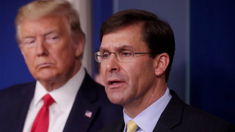 Donald Trump l-a demis pe şeful Pentagonului, Mark Esper; Christopher C. Miller, numit ministru interimar al apărării