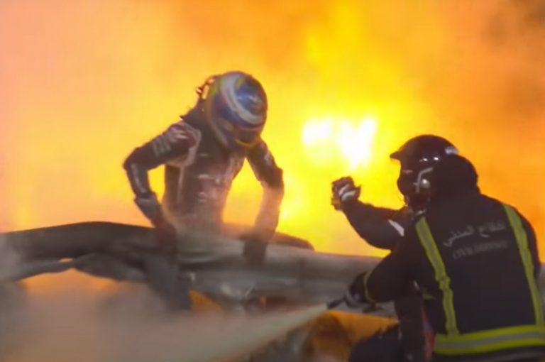 VIDEO | Accidentul lui Grosjean. Pilotul maşinii medicale: „Nu am mai văzut aşa ceva în cariera mea de 12 ani în F1”